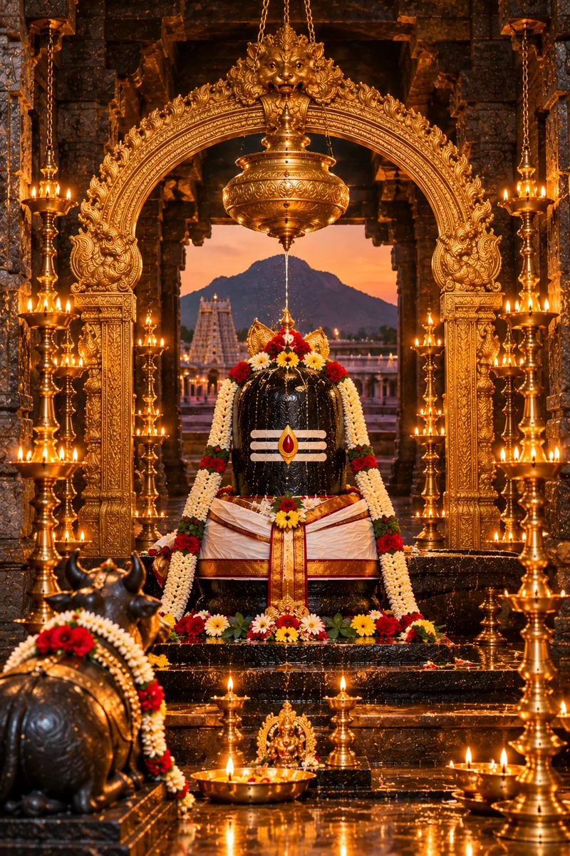 Sri Arunachaleswarar — Agni · Fire — Tiruvannamalai