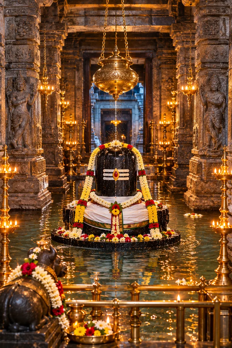 Sri Jambukeswarar — Apas · Water — Tiruvanaikaval